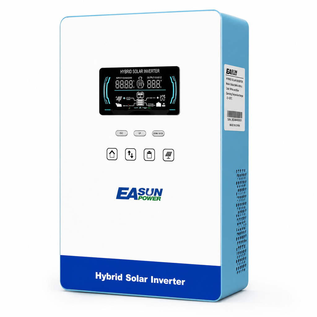 Inversor Solar Hibrido EASUN POWER 4KW 24V 110V/120V MPPT 140A