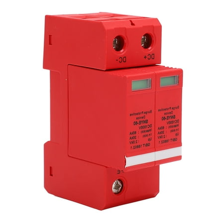 Breaker SPD DC GERLANGOO 2P 500V Protector contra Sobretensión (Supresor)